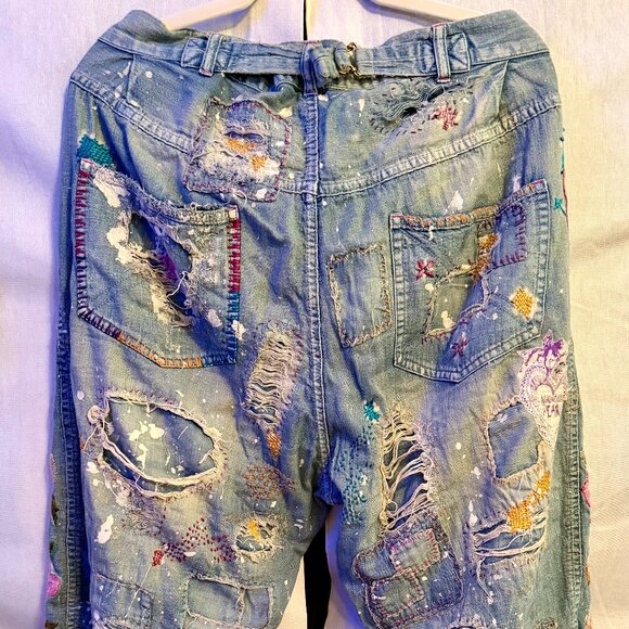 Magnolia Pearl Embroidered Miner Denims - Picture 7 of 11